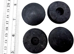 Jeep Floor Pan Drain Hole Plug Cap Push-In Fits 1", 25mm Hole, 1/16" Thick Metal - Picture 1 of 12