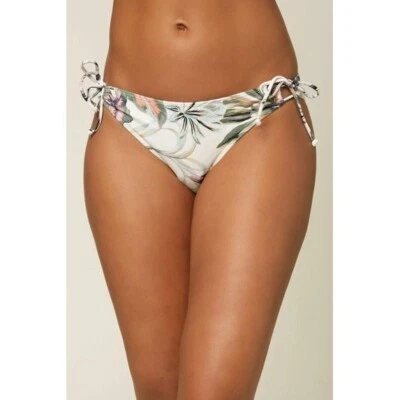 Pantalones de bikini florales O'Neill L110225 para mujer vainilla floral Mina Aloha talla S Foto 1 de 4