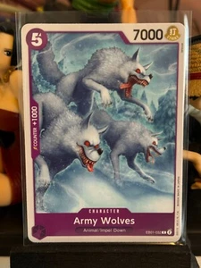 One Piece CG 4x Army Wolves EB01-032 ¡Colección conmemorativa común! - Imagen 1 de 1