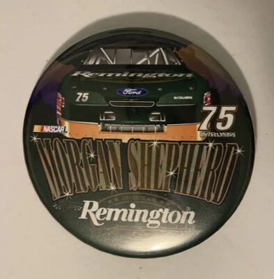 1995 MORGAN SHEPHERD #75 Remington 3 1/2 Inch Button Pin - Image 1 of 2