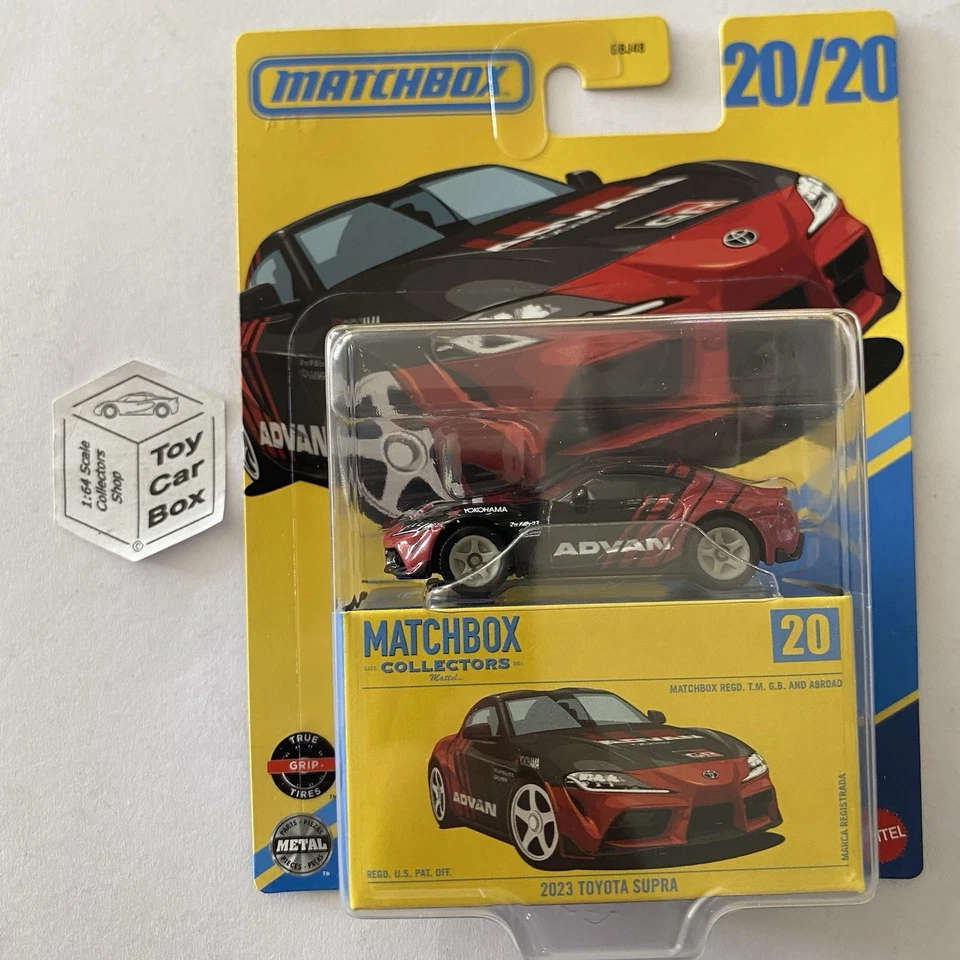 2025 MATCHBOX Collectors #20 - Toyota GR Supra  (Premium - Red/Black Advan) H50 - image 1 of 1