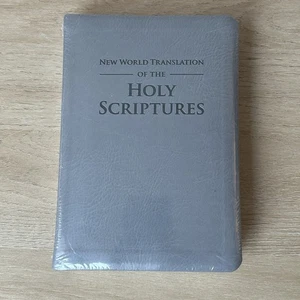 New World Translation of the Holy Scriptures Silver Edge Pages- Brand New Sealed - Imagen 1 de 6