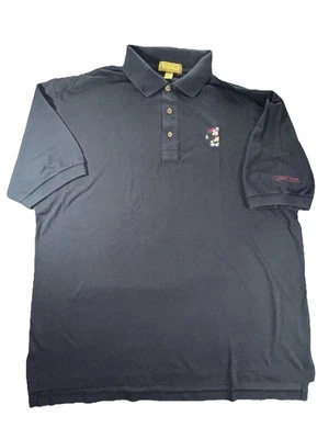 Camisa Polo Vintage Mickey Mouse Golf Cross Creek Colección Pro Hecha en EE. UU. XL Foto 1 de 4