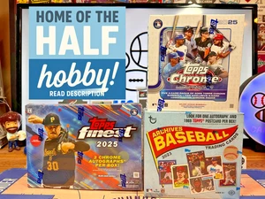 Chicago White Sox Hobby Box BREAK 23-25 MLB 1/3 Topps Finest 1/2 LogoFractor - Picture 1 of 5