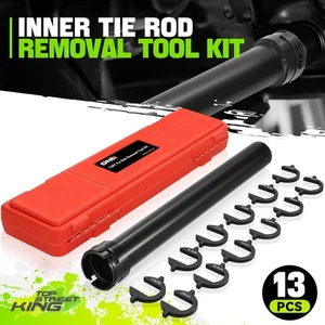 13pc Inner Tie Rod Removal Installation Tool Set with 12 SAE + Metric Adaptors - Picture 1 of 7