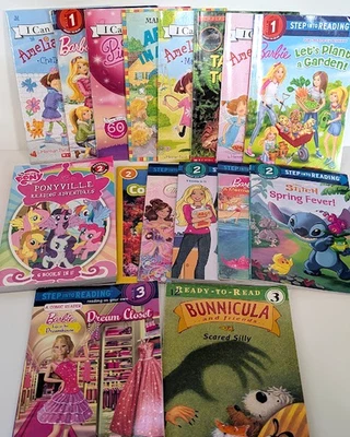 Step Into Reading I Can Read Learning To Read Paperback Books Bundle Lot of 16 - Image 1 of 4