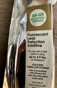 Spectroline GS-1/E  Goo-Stick Capsule Fluorescent Leak Detection Additive .05 Oz - Picture 1 of 3
