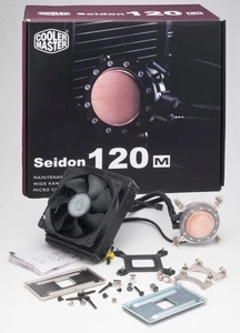 COOLER MASTER SEIDON 120M ALL IN ONE LIQUID AIO WATER COOLER CPU AMD & INTEL - Picture 1 of 6