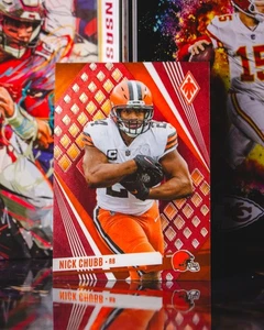 2023 Panini Phoenix #49 Nick Chubb Red /199 SP Variation - Picture 1 of 2
