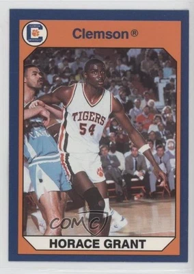 1990 Collegiate Collection Clemson Tigers Horace Grant #8 - Image 1 of 2