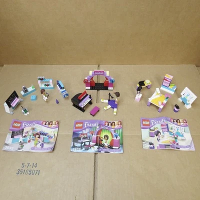 LEGO FRIENDS: Olivia's Invention Workshop/Andrea's Stage/Emma's Fashion Studio Foto 1 de 4