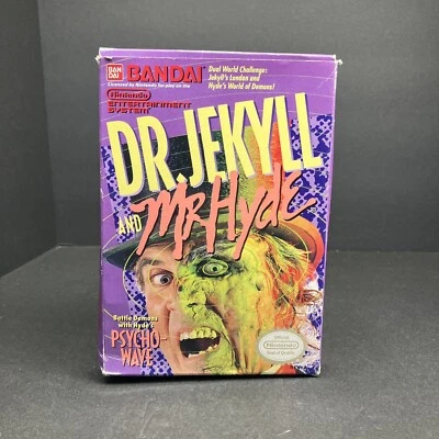 Dr. Jekyll And Mr. Hyde Nintendo NES Game COMPLETE With Box - Image 1 of 4