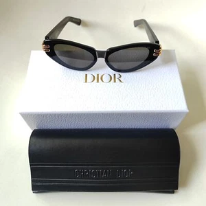 Dior Mod Thick Temple Cat Eye Women's Sunglasses - Picture 1 of 6