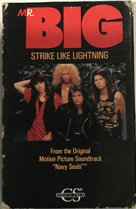Mr. Big – Strike Like Lightning Cassette Single 1990 Atlantic – 7 4-87883 - Picture 1 of 3