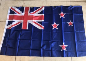4x6 Fuß Neuseeland Flagge 4 Fuß x 6 Fuß Riesige Banner Ösen - Bild 1 von 10