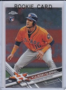 Tarjeta de novato Yulieski Gurriel 2017 Topps Chrome actualización OBJETIVO EXCLUSIVO Astros RC - Imagen 1 de 2
