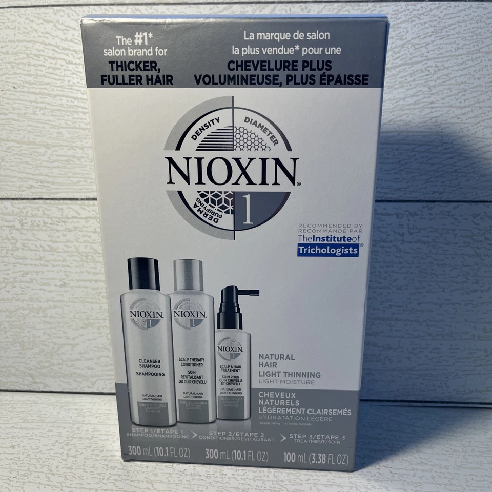 氧英系统 1 初学者套件-清洁器 10 盎司,治疗 10 盎司和治疗 3.3 盎司 3 件 — 第 1/4 张图片