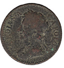 1672 Charles I Farthing Coin