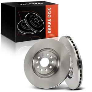 Disc Brake Rotors for VW Jetta 2019-2020 2022-2023 Golf 2019-2021 Front LH & RH - Picture 1 of 8