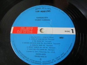 Wilbert Harrison – Kansas City JVC – VIP-4081 Mono Vinyl LP Album - Picture 1 of 4
