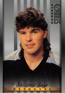 1997-98 Studio #5 Jaromir Jagr ** Pittsburgh Penguins ** - Picture 1 of 2