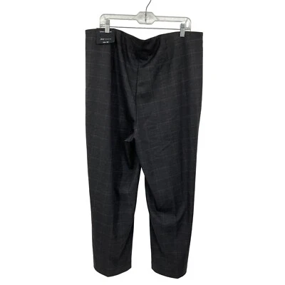 Pantalones de carrera Jones New York JNY a cuadros elásticos cómodos 2X Foto 1 de 4