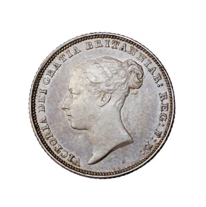 Great Britain 1841 Silver Sixpence Queen Victoria British Coin KM#733.1 - Picture 1 of 2