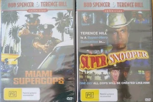 Miami Super Cops + Super Snooper DVDS X 2 Bud Spencer/ Terence Hill New/Sealed - Picture 1 of 7