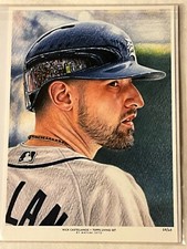 2018 Topps Living Set #3 Nick Castellanos Fine Art Print 10x14 Mayumi Seto /63