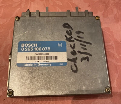 Módulo de control 90-95 Mercedes Benz SL500 SL600 400E ABS ASR ECU OEM 0265106078 Foto 1 de 4