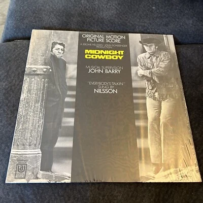 MIDNIGHT COWBOY OST John Barry/Harry Nilsson UNITED ARTISTS UAS-5198 SHRINK NM! - Image 1 of 4