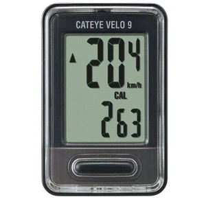 CatEye Velo 9 Bicycle Bike Cycle Computer VL820 - Picture 1 of 2