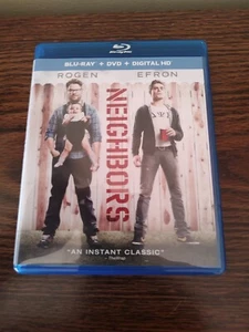Neighbors(Blu-ray+DVD+Digital Copy)Seth Rogan, Zac Efron, Rose Byrne,Dave Franco - Picture 1 of 3