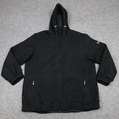 Chaqueta Pacific Trail de Colección para Mujer XLarge Abrigo Negro con Capucha Exterior Granero Granero Granero Foto 1 de 4