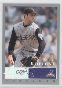 2003 Upper Deck 40 Man Rainbow /40 Mike Koplove #504