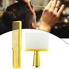 Flat Top Comb Neck Duster Portable Professional Clipper Cutting Comb Styling