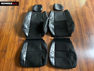 Jeep Grand Cherokee 2020 Altitude cuero negro OEM PIEL ASIENTOS DELANTEROS Y REPOSACABEZAS Foto 1 de 4