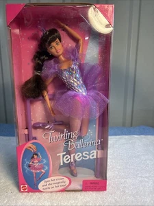 Mattel Barbie 1995 Twirling Ballerina Teresa Doll #15299 NIB - Picture 1 of 4