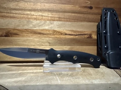 Al Mar S.E.R.E. Cuchillo Fijo Operator 40 4" Herramienta D2 Hoja de Acero Negro Mango G10 Foto 1 de 4