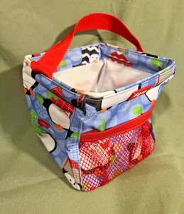 Thirty-One Bag Littles Carry All Caddy in Penguin Party 978B Tote (Retired) - Picture 1 of 8