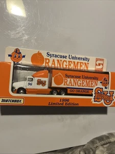 SYRACUSE UNIVERSITY ORANGEMEN 1996 LIMITED EDITION MATCHBOX WHITE ROSE - Picture 1 of 4