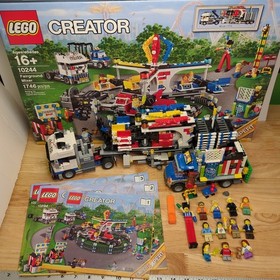 LEGO Creator Expert 10244 Fairground Mixer - Used 100% Complete w/ Box & Manuals