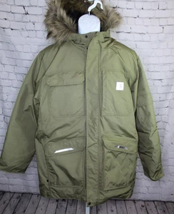 NEW Carhartt Men's Arctic Yukon Extremes Insulated Parka Large Green Rain Wind - Picture 1 of 7