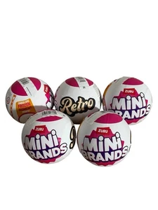 ZURU MINI MARKEN RETRO BRANDNEU / VERSIEGELTE KUGELN - 5 STÜCK - Bild 1 von 10