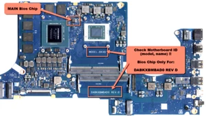 Chip Bios para Asus TUF Gaming A15 FX506IV (!) Para placa base DABKXBMBAD0 Rev D - Imagen 1 de 3