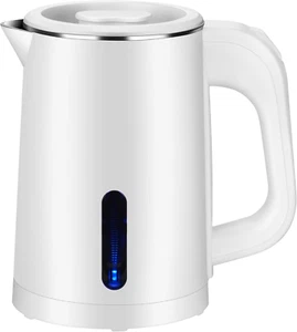 Small Electric Tea Kettle Stainless Steel, 0.8L Portable Mini Hot Water Boiler H - Picture 1 of 12