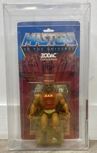 MOTU ZODAC MATTEL P. O. P. ON BACK RARE MOC AFA 60 SERIES 1/12 BACK MATTEL 1983 - Picture 1 of 4