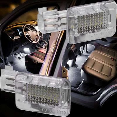 2 x Piezas Iluminación LED Espacio para Pie Adecuado para VOLVO XC60 | V60 | S60 | C30 | V50 - Imagen 1 de 4