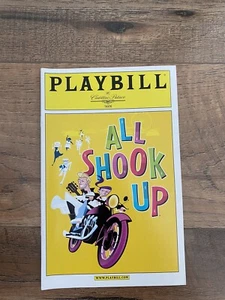 2005 Playbill Palace Theatre Present All Shook Up Chicago - Picture 1 of 3