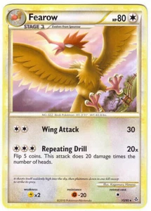 POKEMON • Fearow FORZE SCATENATE UNLEASHED CARTA RARA 15/195 NM - Foto 1 di 1
